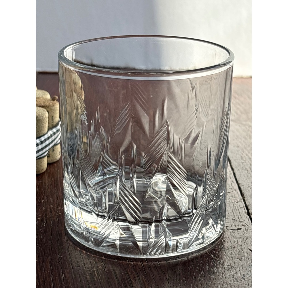Grey Goose Vodka Rocks Glass Etched Lowball Tumbler Flying Goose Logo Bottom